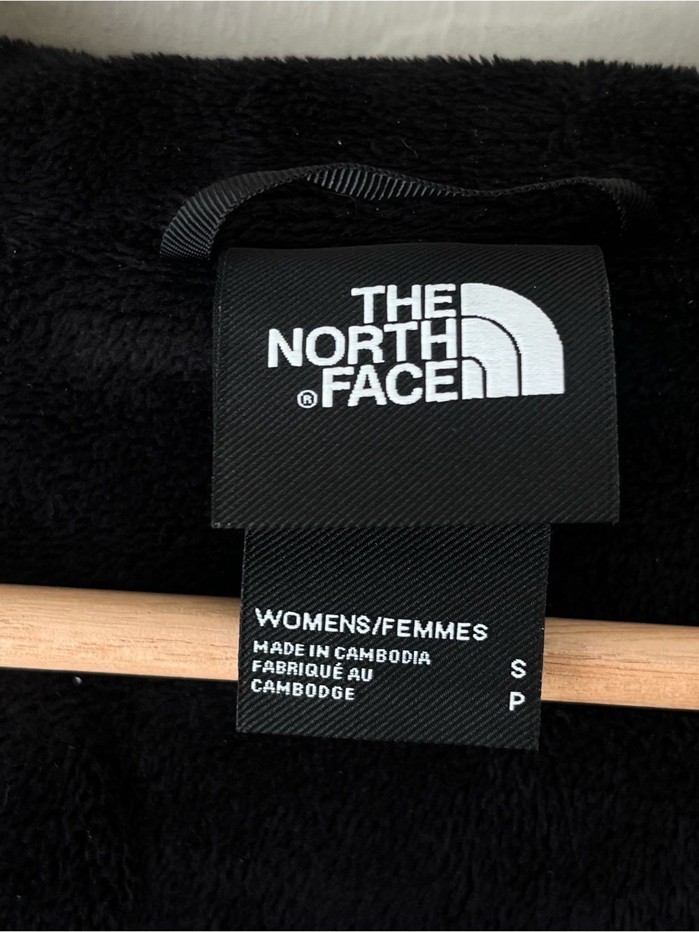 The North Face Shelbe Raschel Hoodie Jacket warm lining black small - Picture 11 of 14